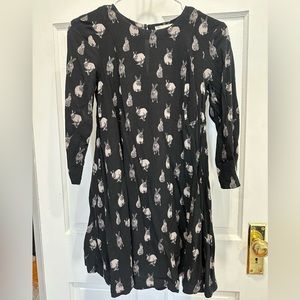 H&M Rabbit Trapeze Dress